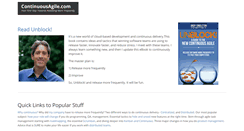 Desktop Screenshot of continuousagile.com