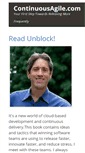 Mobile Screenshot of continuousagile.com